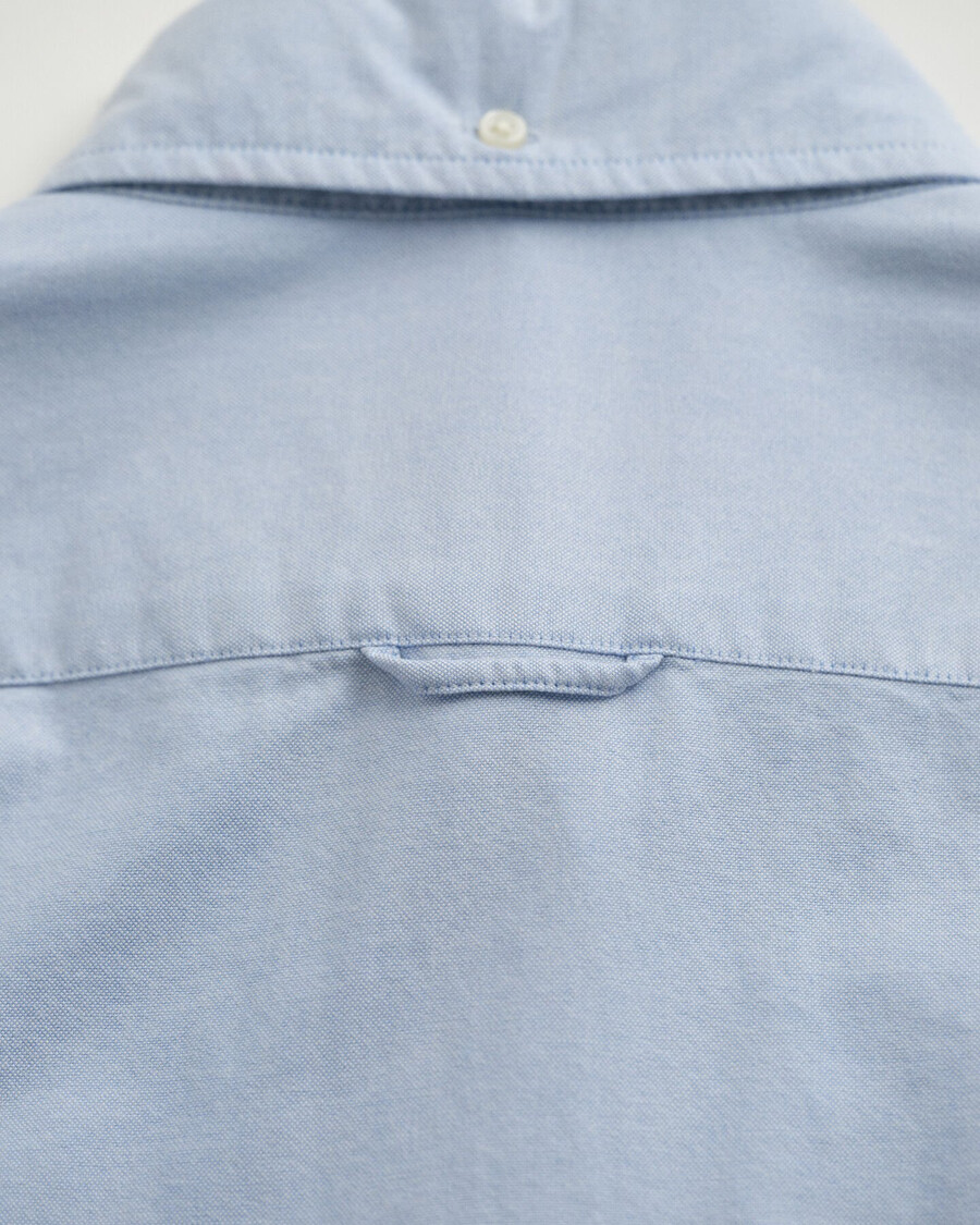 slim fit oxford stretch shirt - lichtblauw
