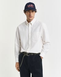 relaxed fit heritage oxford overhemd - eierschaal
