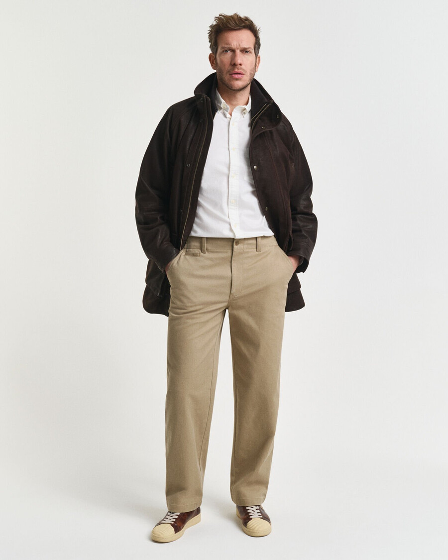 regular fit archive oxford shirt - eierschaal