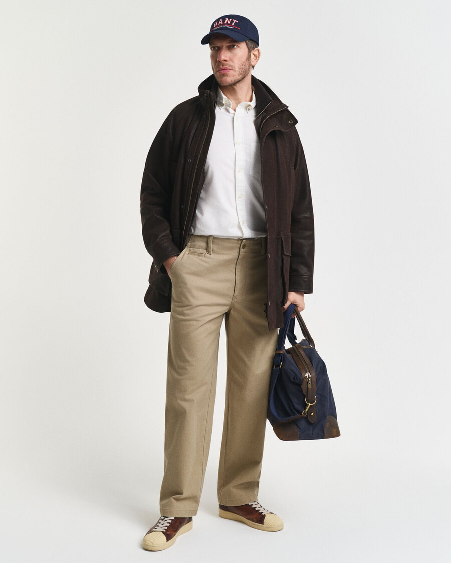regular fit archive oxford shirt - eierschaal