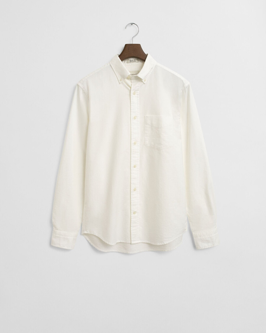 regular fit archive oxford shirt - eierschaal
