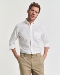regular fit archive oxford shirt - eierschaal