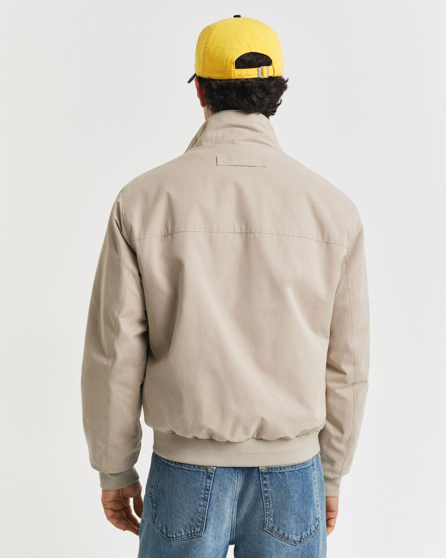 gewatteerde hampshire-jas - betonbeige