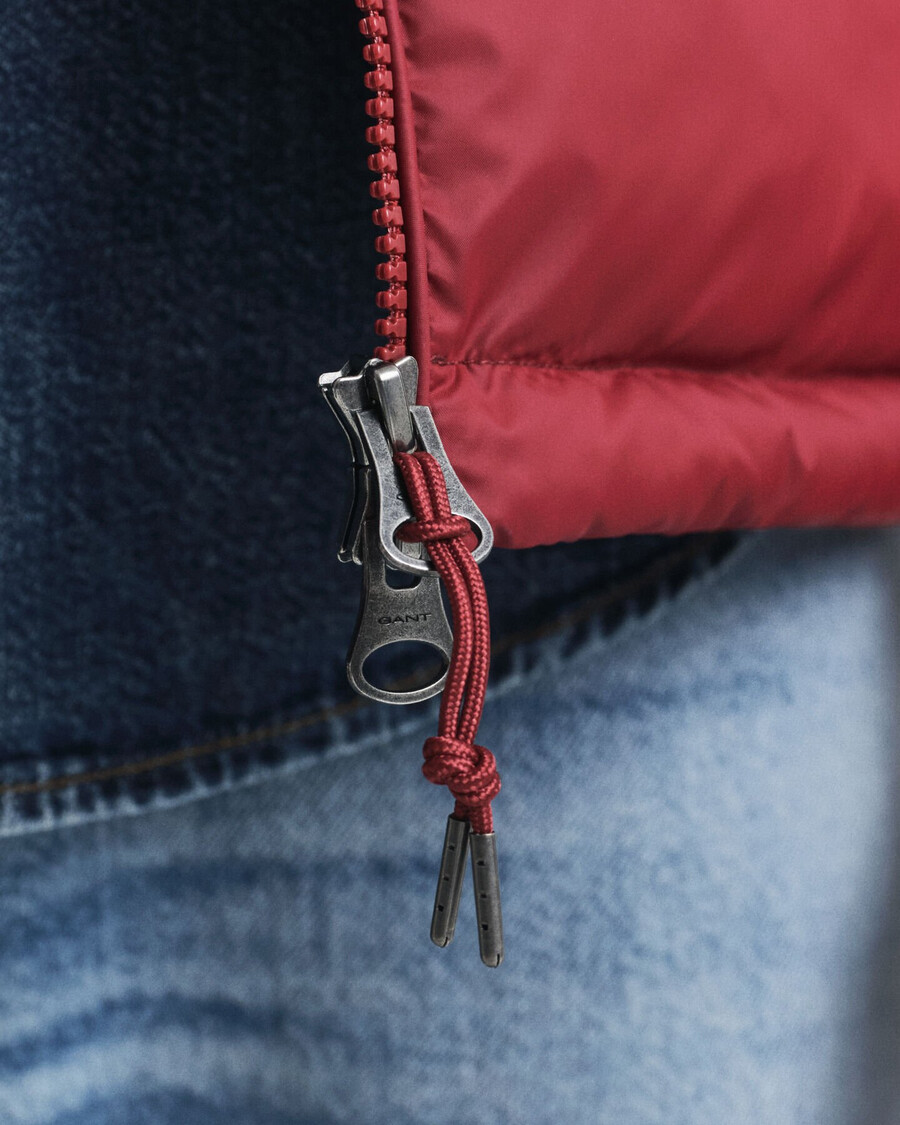 active cloud jacket - plumped red
