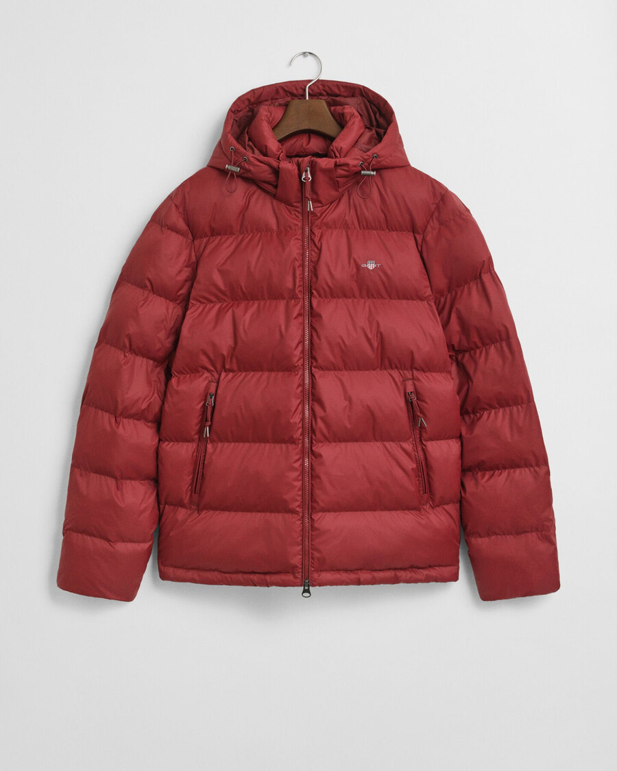 active cloud jacket - plumped red