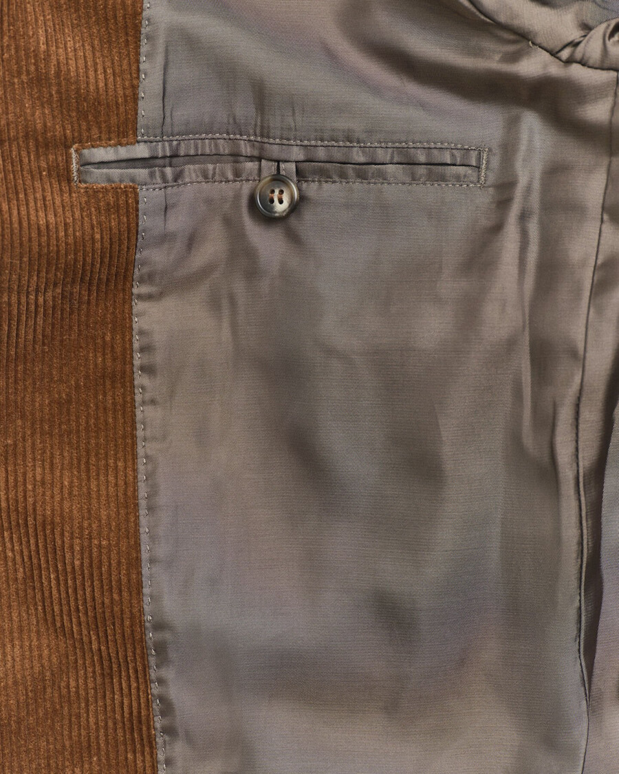 corduroy gewatteerde jas - avondblauw