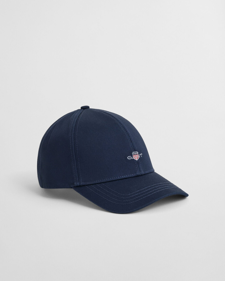 shield high katoenen twill pet - marine