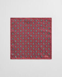 paisley pochet - vol en rood
