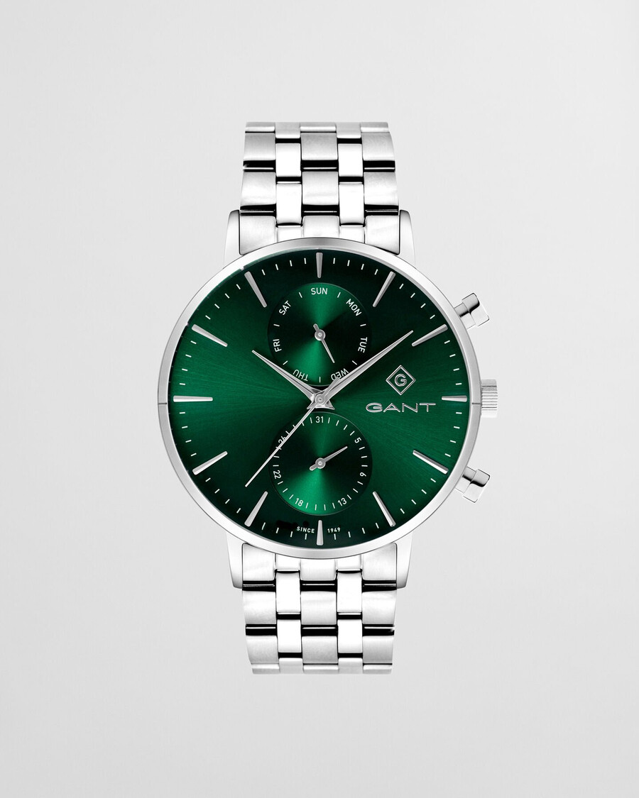 park hill daydate ii horloge - weelderig groen