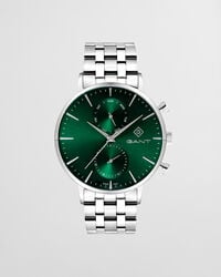 park hill daydate ii horloge - weelderig groen