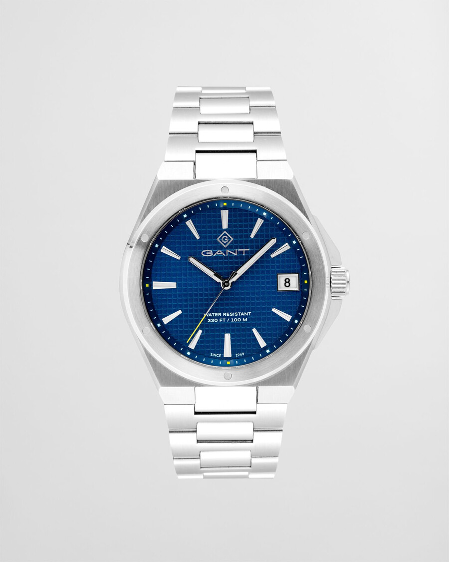 marshfield horloge - klassiek blauw