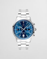 bergamo horloge - klassiek blauw
