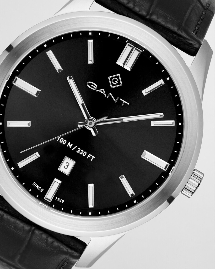 bridgeton horloge - zwart