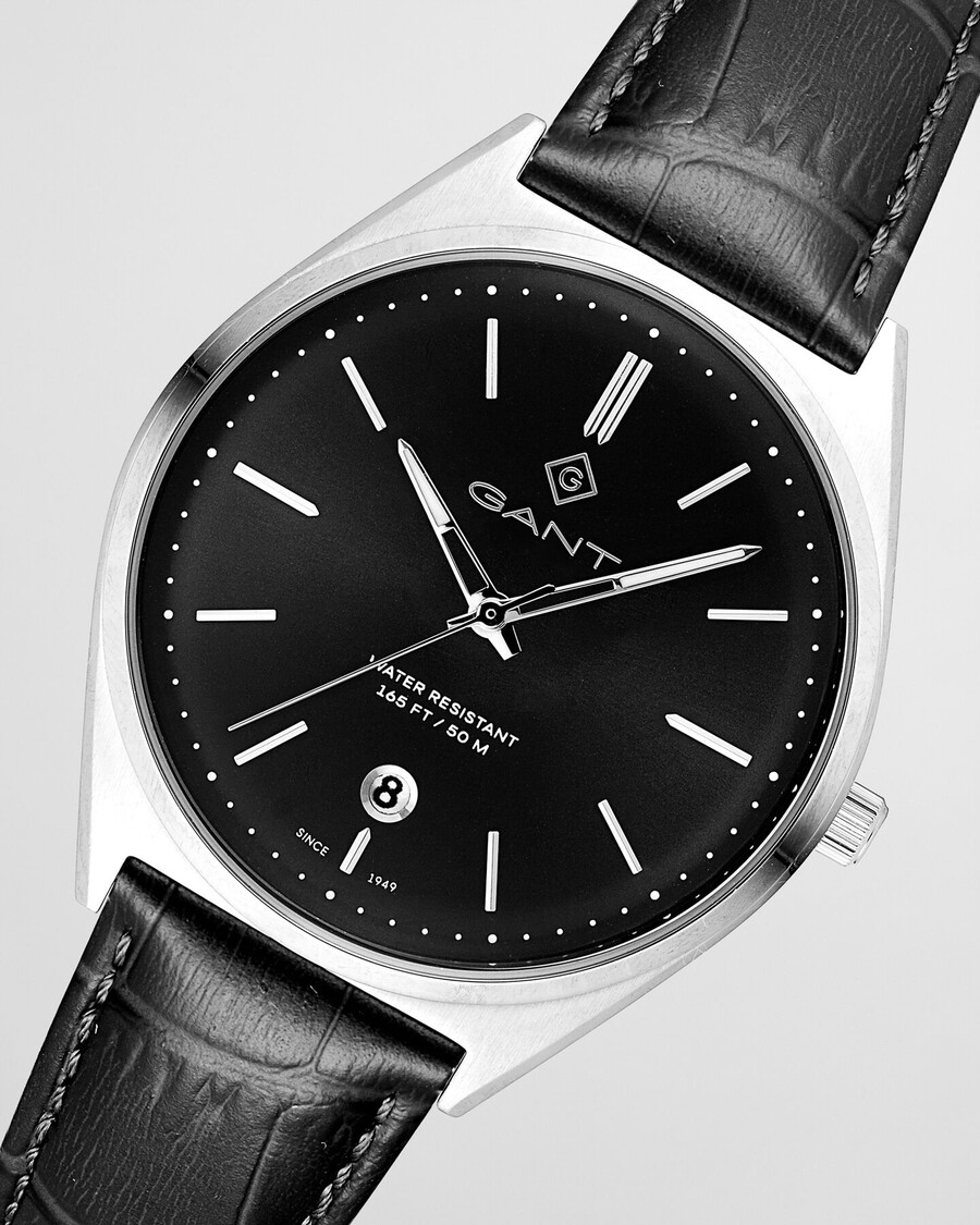 abington horloge - zwart