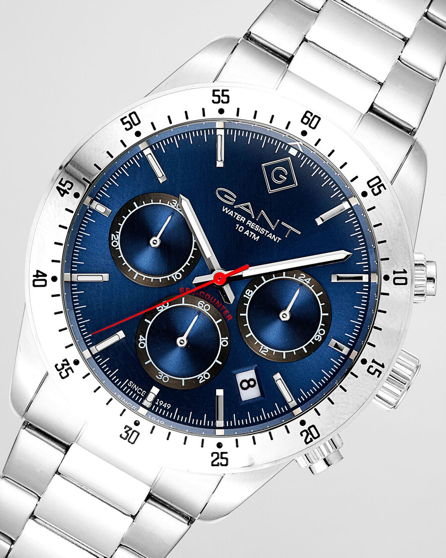 greenfield horloge - klassiek blauw