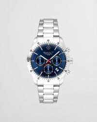 greenfield horloge - klassiek blauw