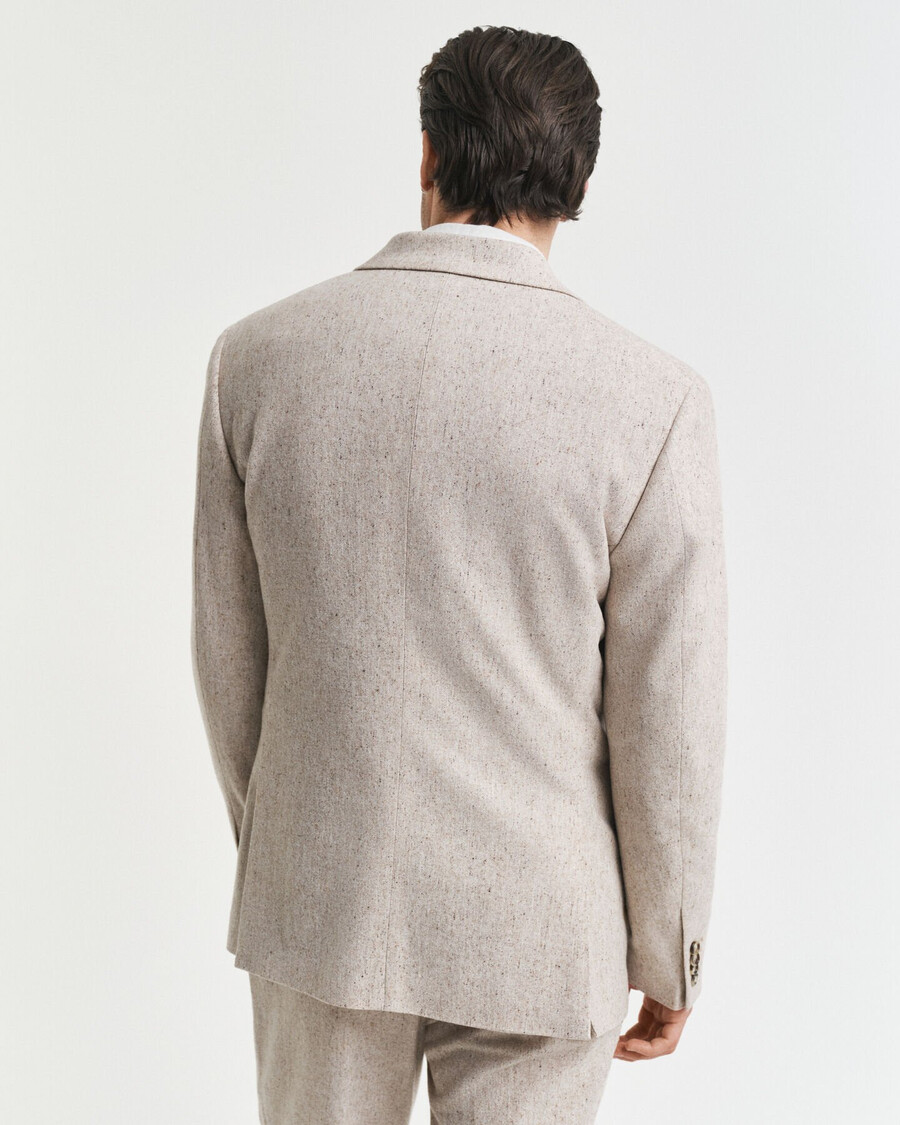 slim fit donegal pakjas - zaadgemengde kleur