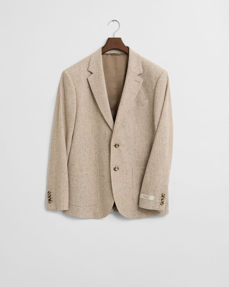 slim fit donegal pakjas - zaadgemengde kleur