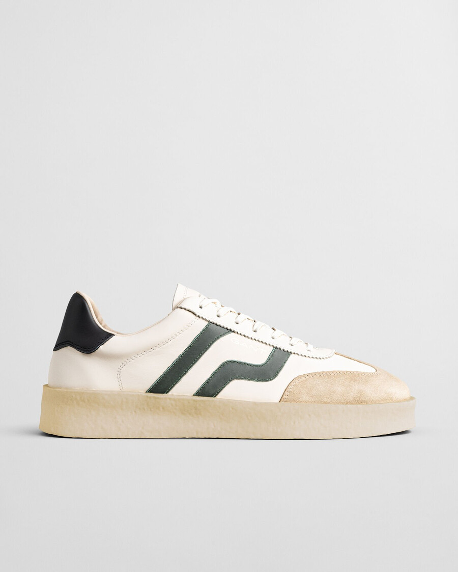 crepmo leren sneakers - eggshell