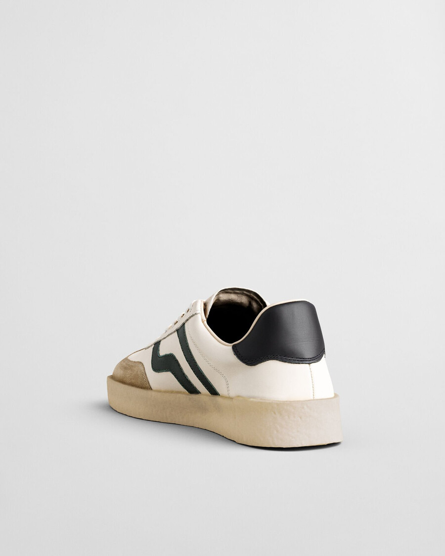 crepmo leren sneakers - eggshell