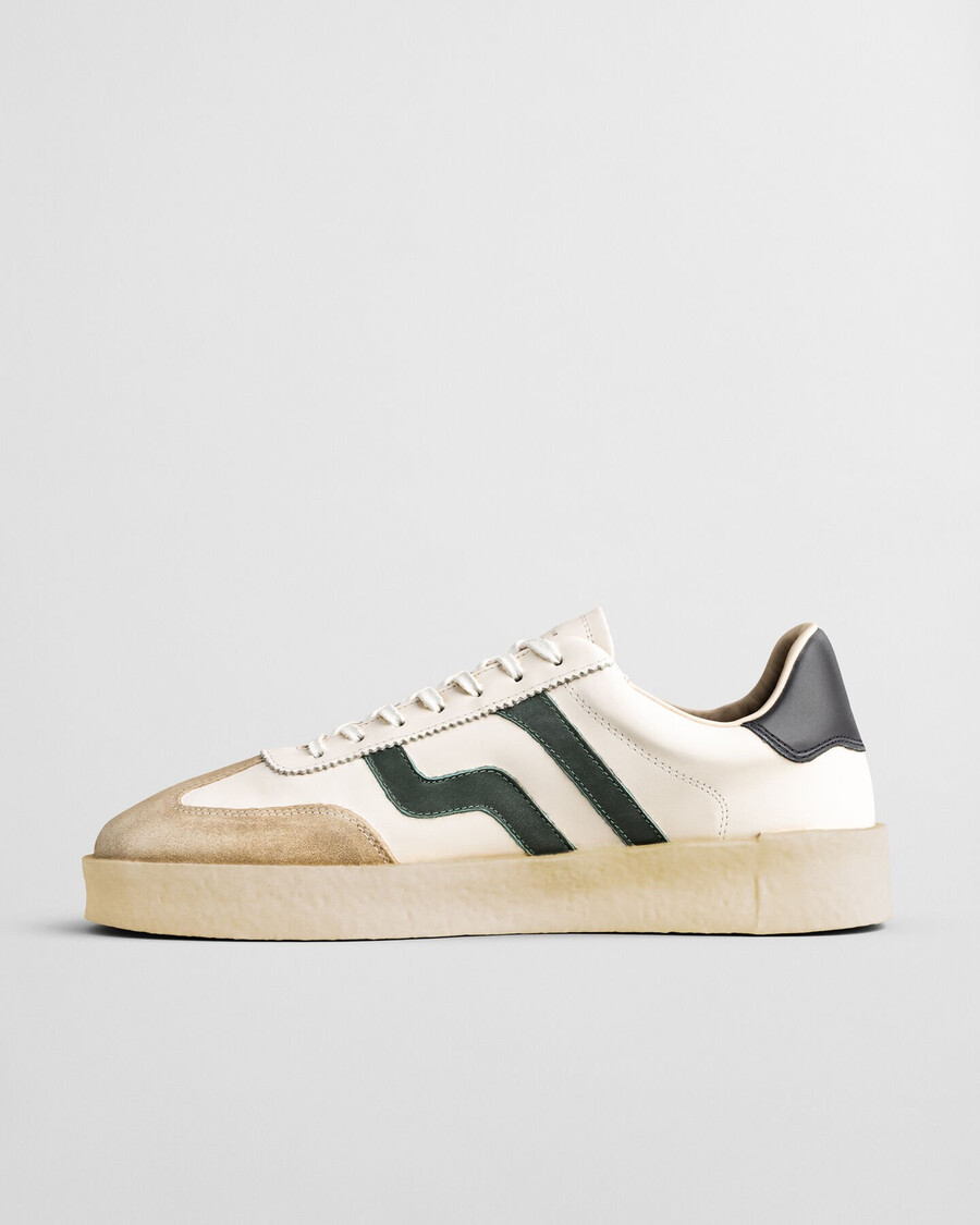 crepmo leren sneakers - eggshell