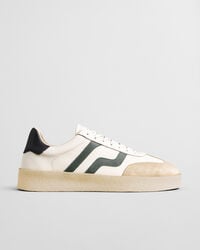 crepmo leren sneakers - eggshell