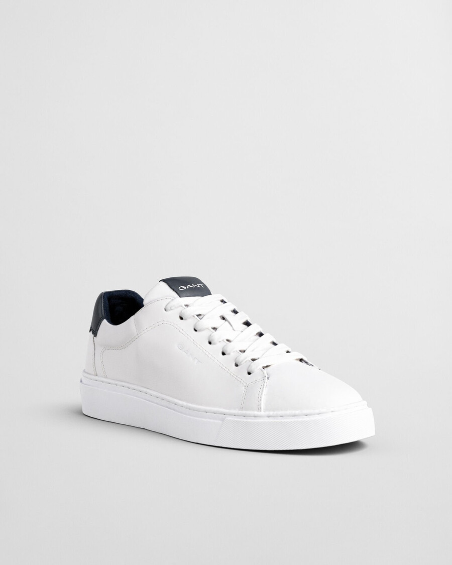 mcjulien leren sneakers - marineblauwwit