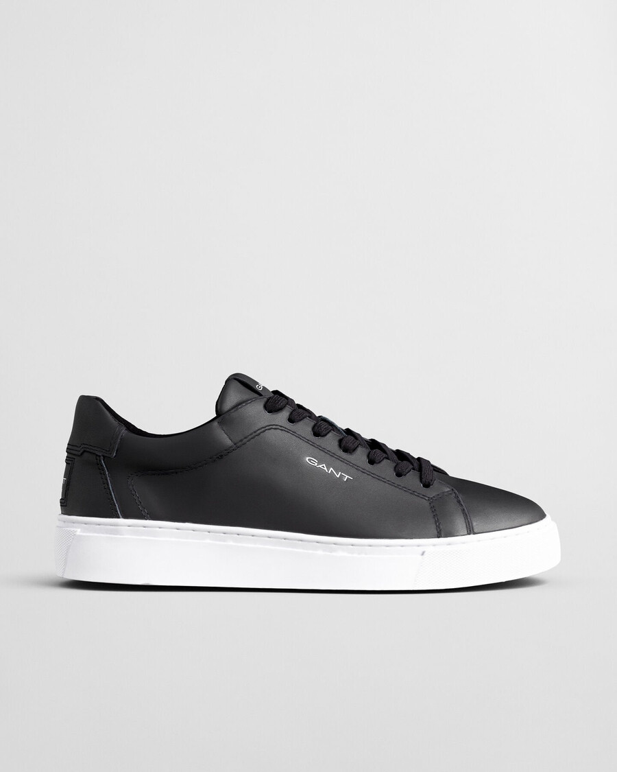 mcjulien leren sneakers - zwartwit
