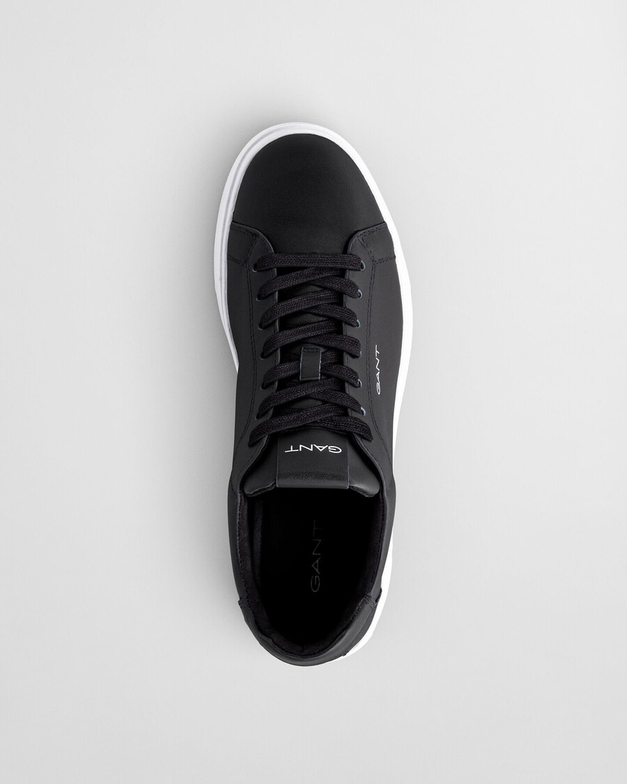 mcjulien leren sneakers - zwartwit