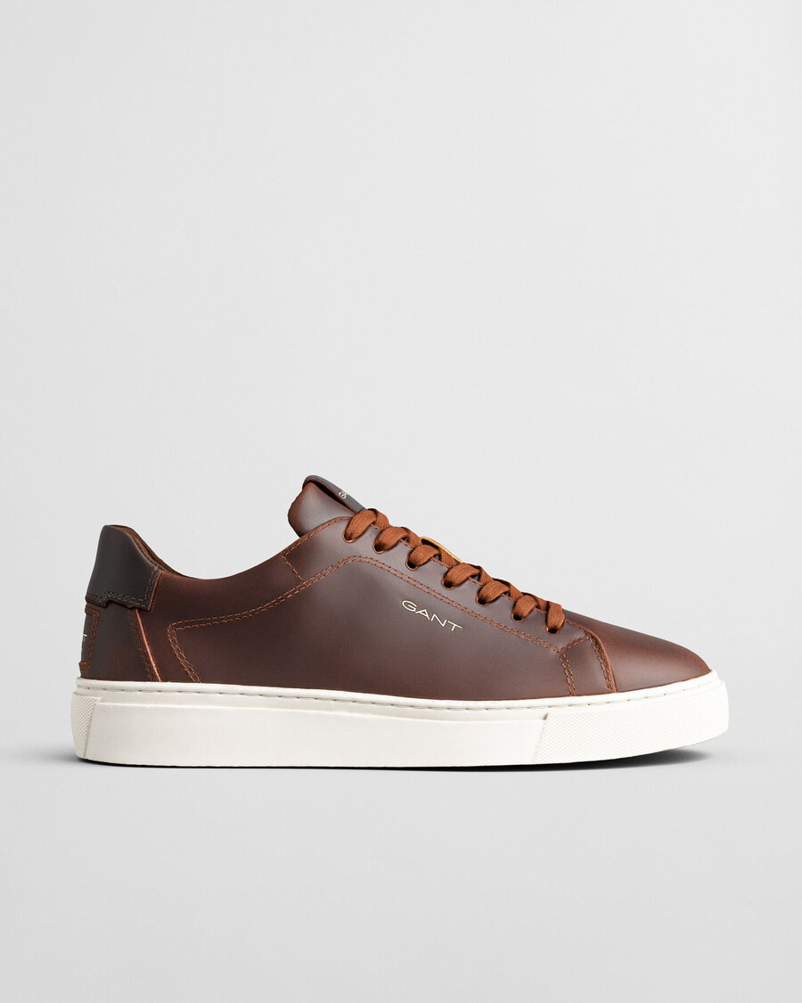 mcjulien leren sneakers - cognac