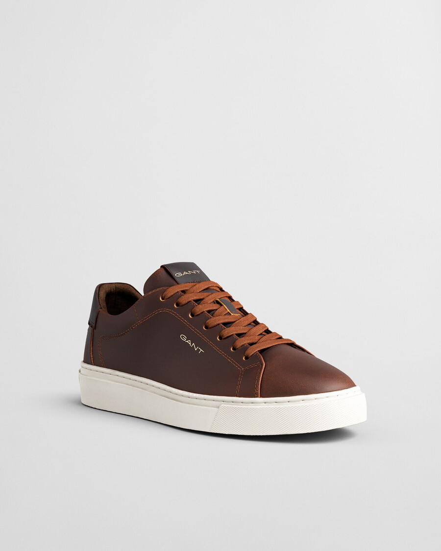 mcjulien leren sneakers - cognac