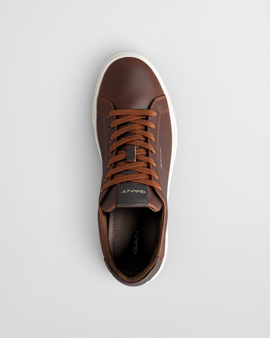 mcjulien leren sneakers - cognac
