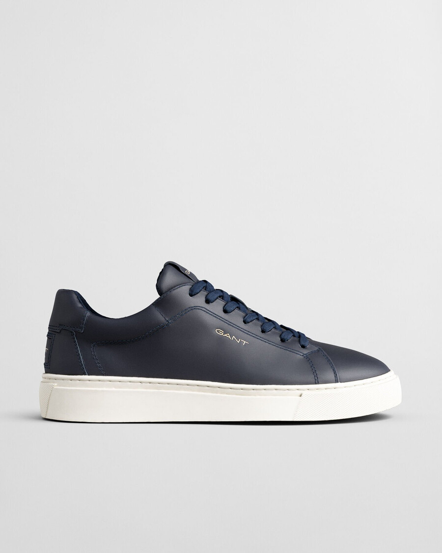 mcjulien leren sneakers - marineblauw