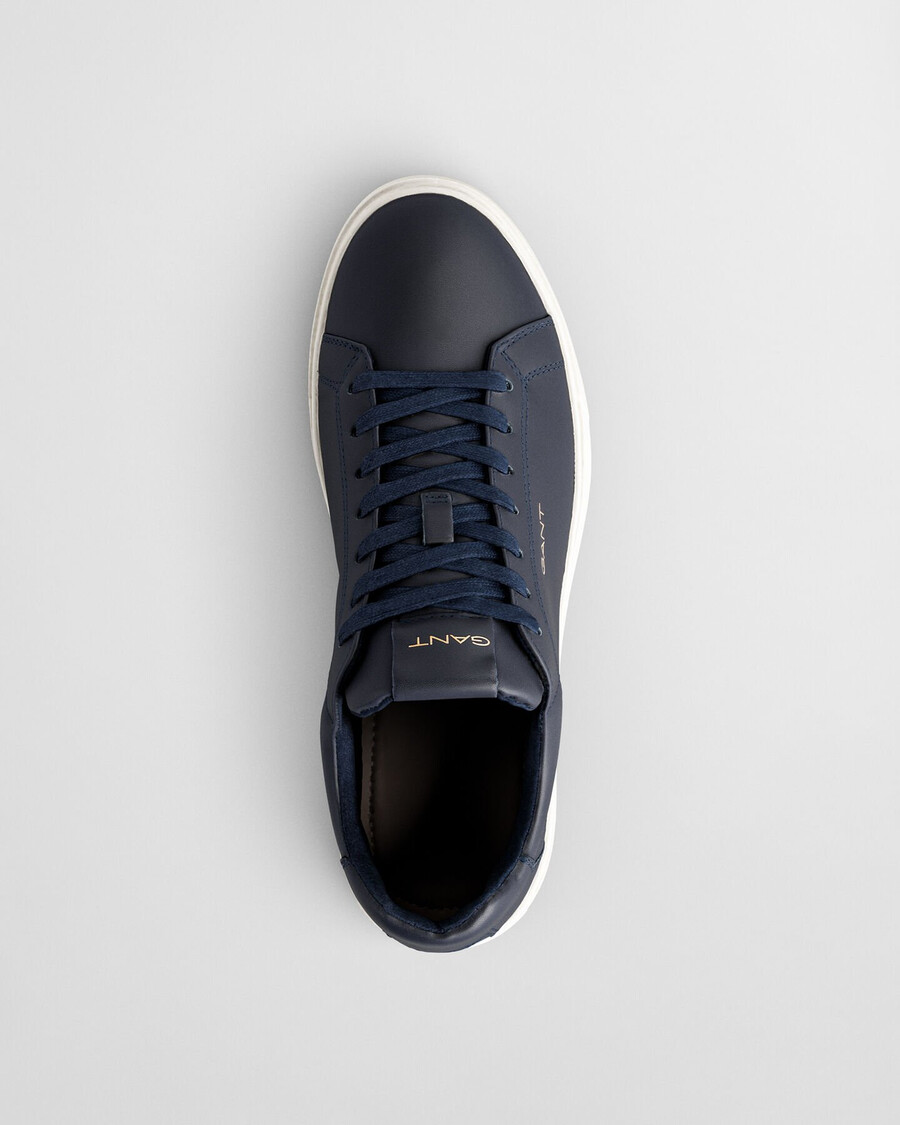 mcjulien leren sneakers - marineblauw