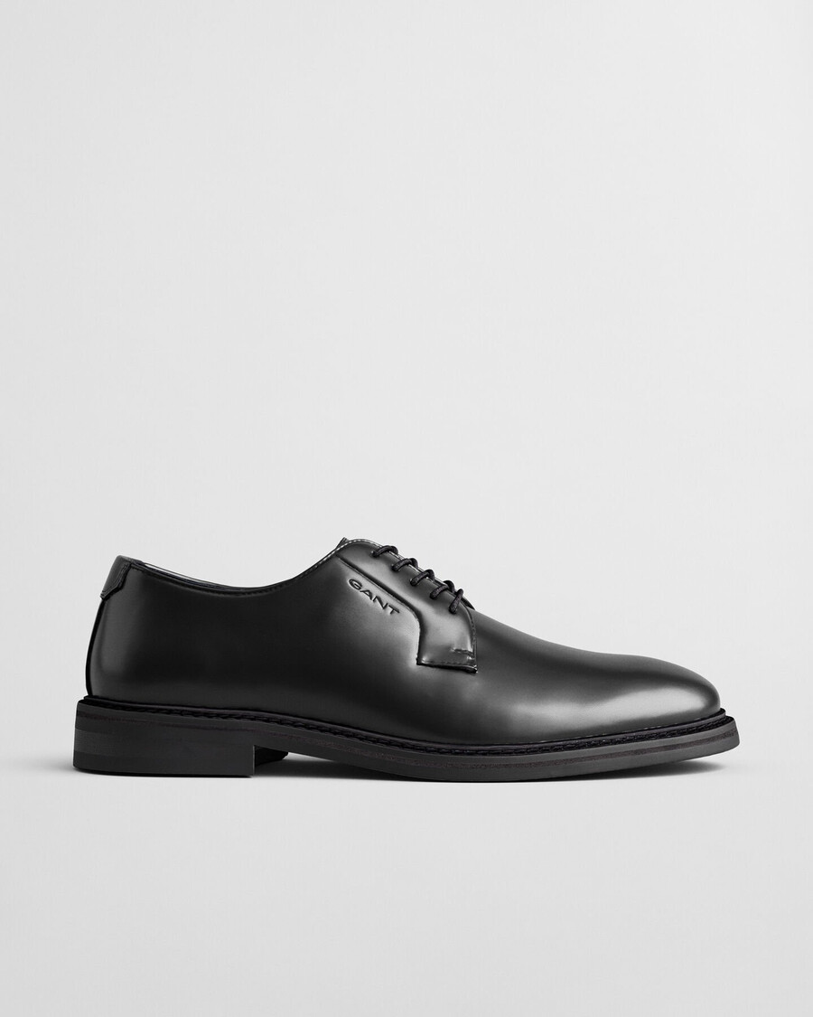 bidford leren derbyschoenen - zwart