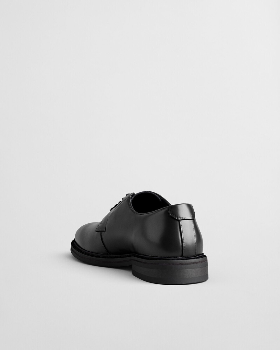 bidford leren derbyschoenen - zwart