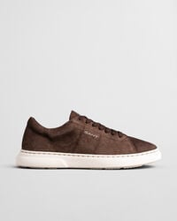 joree suède sneakers - diepbruin