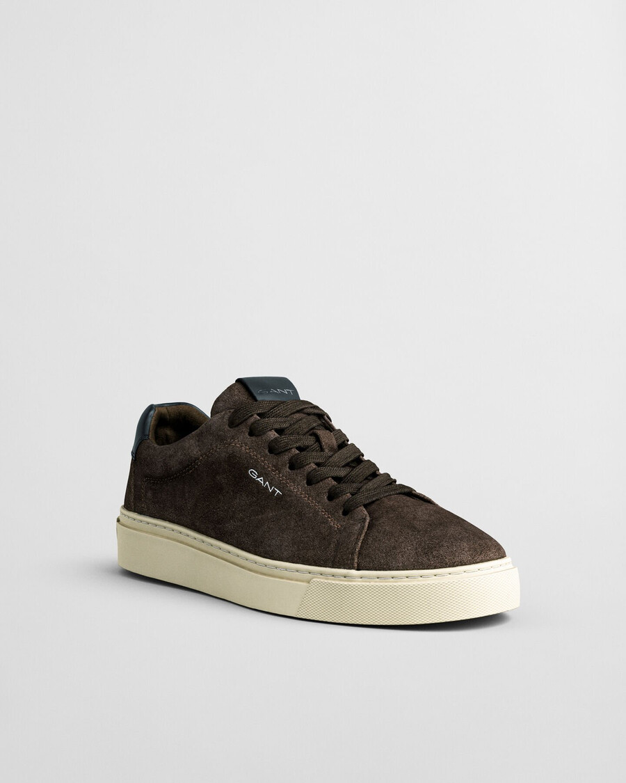 mcjulien suède sneakers - donkerbruin