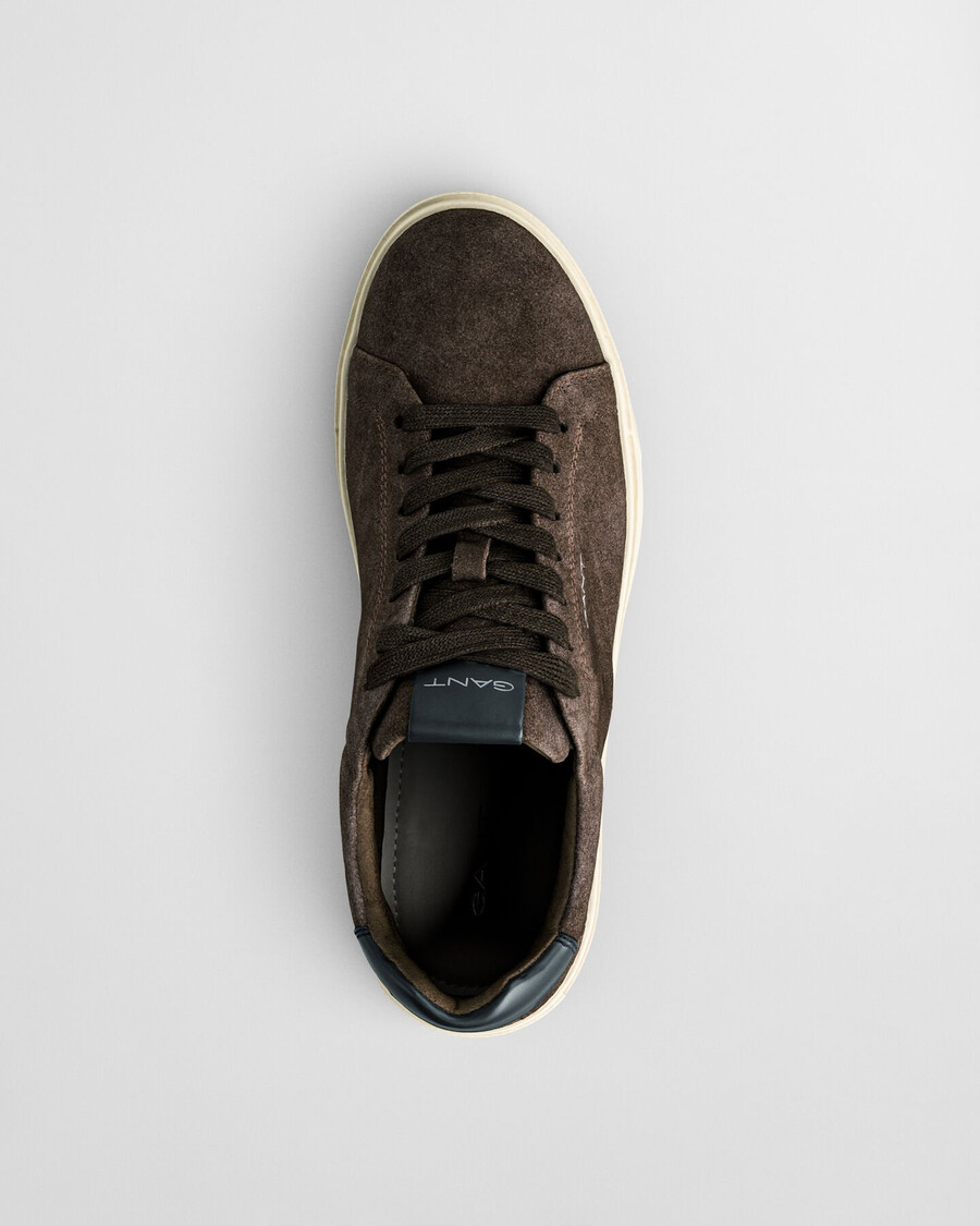 mcjulien suède sneakers - donkerbruin