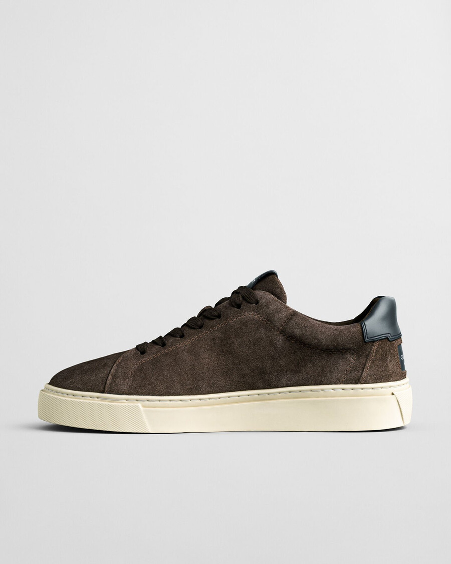 mcjulien suède sneakers - donkerbruin