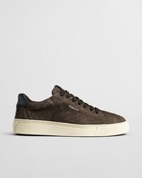 mcjulien suède sneakers - donkerbruin