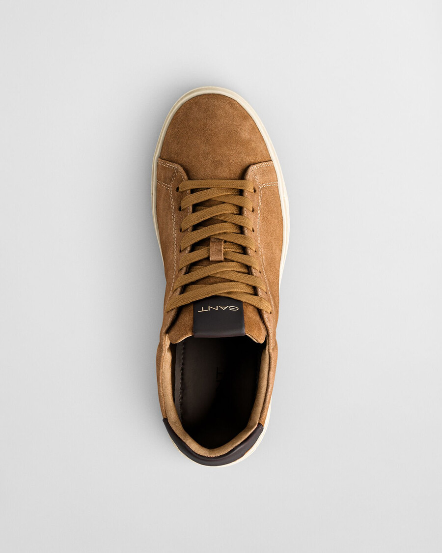 mcjulien suède sneakers - geroosterde walnoot