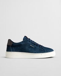 mcjulien suède sneakers - marineblauw