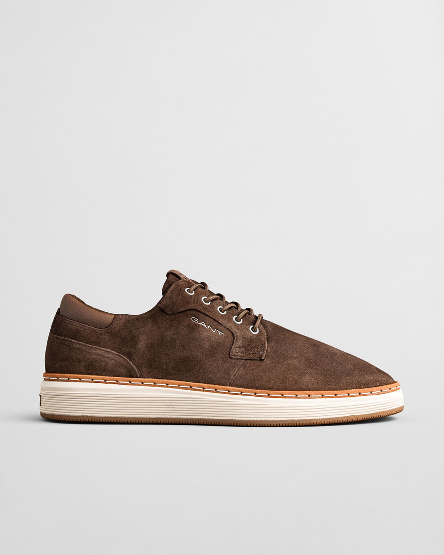 wenprep lage veterschoenen - donkerbruin