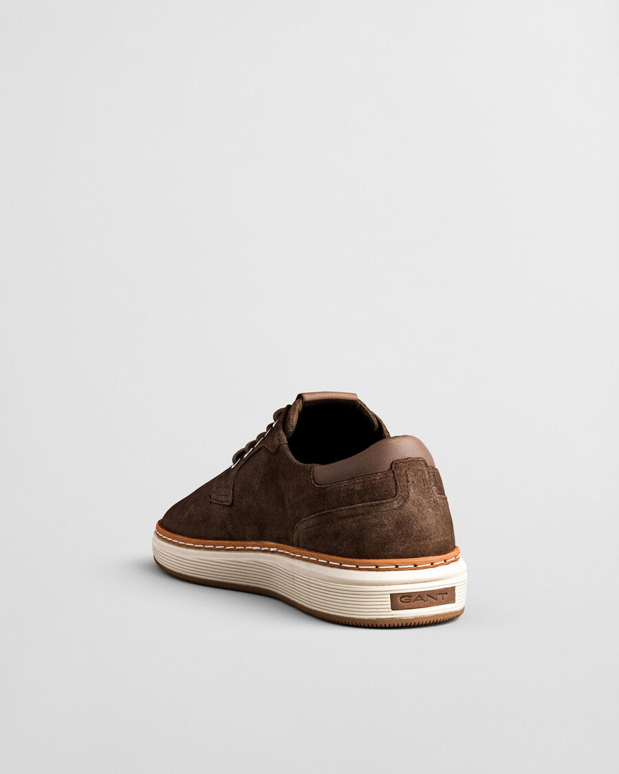 wenprep lage veterschoenen - donkerbruin