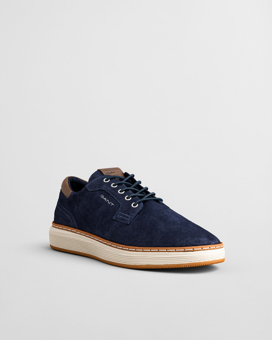 wenprep lage veterschoenen - marineblauw