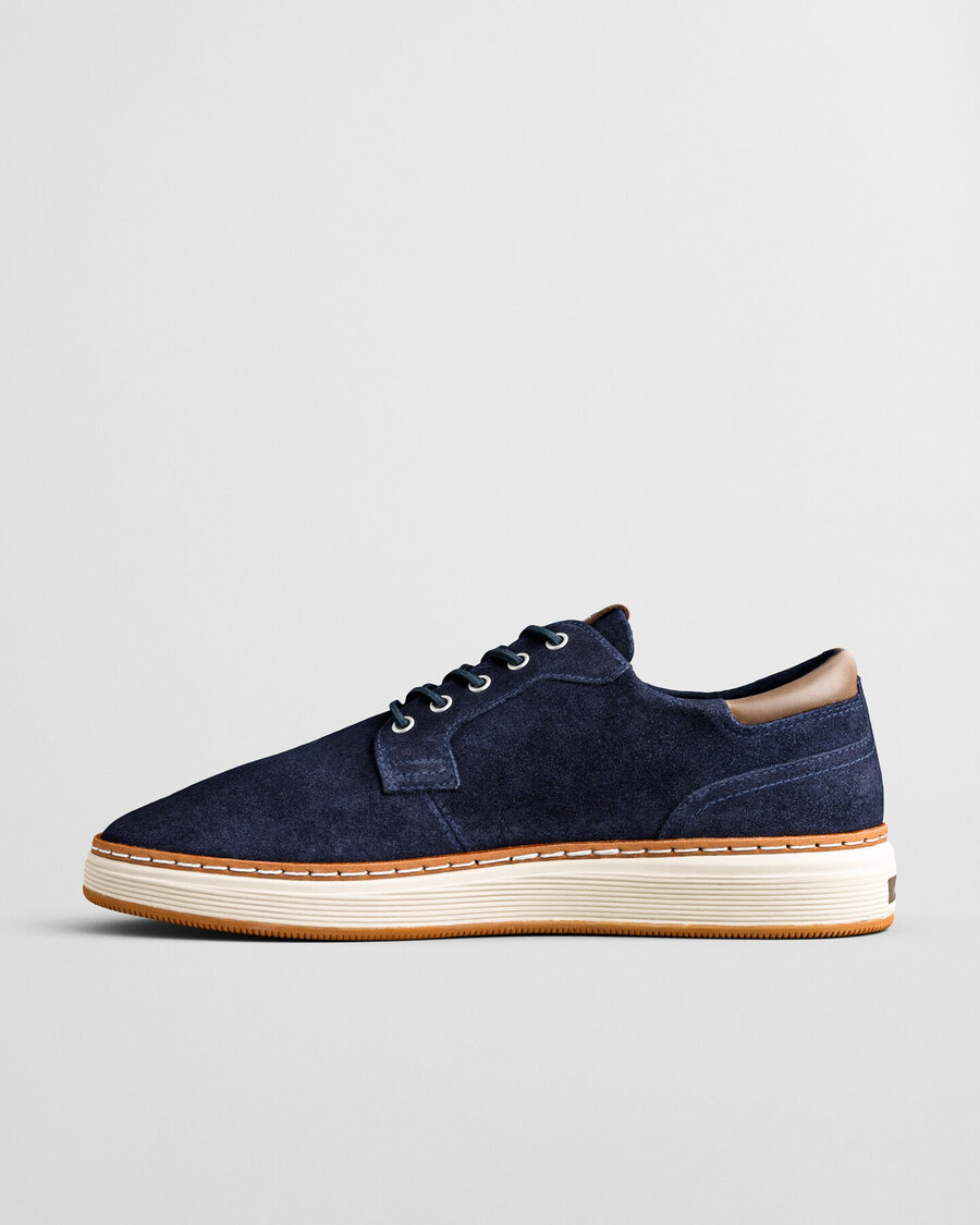 wenprep lage veterschoenen - marineblauw