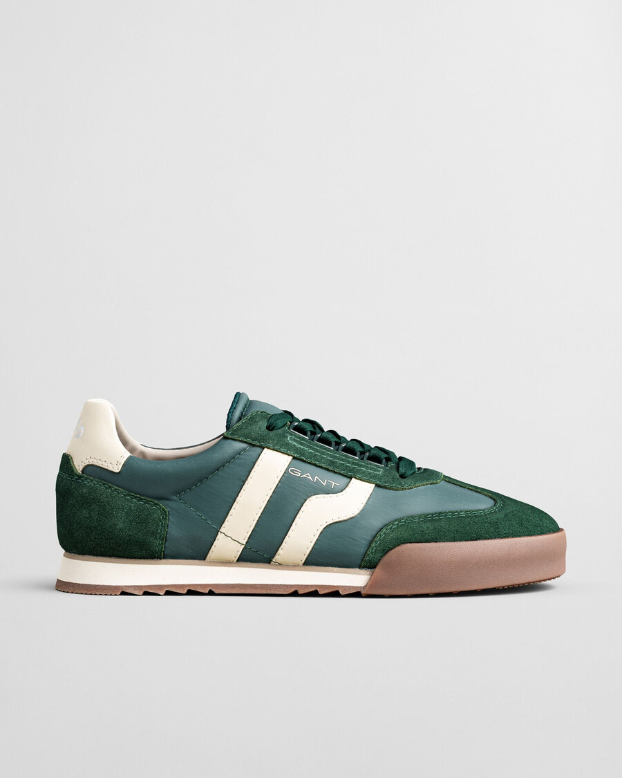 baylle suède sneakers - dennengroen
