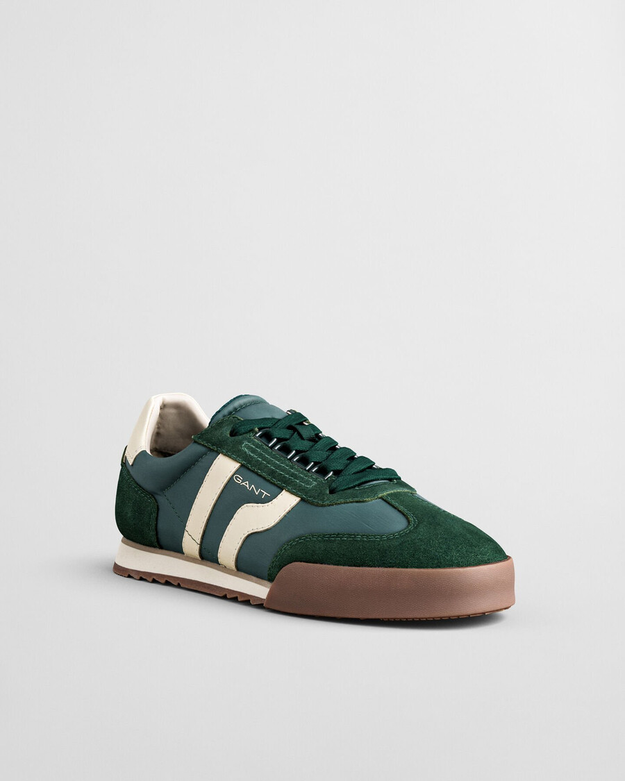 baylle suède sneakers - dennengroen