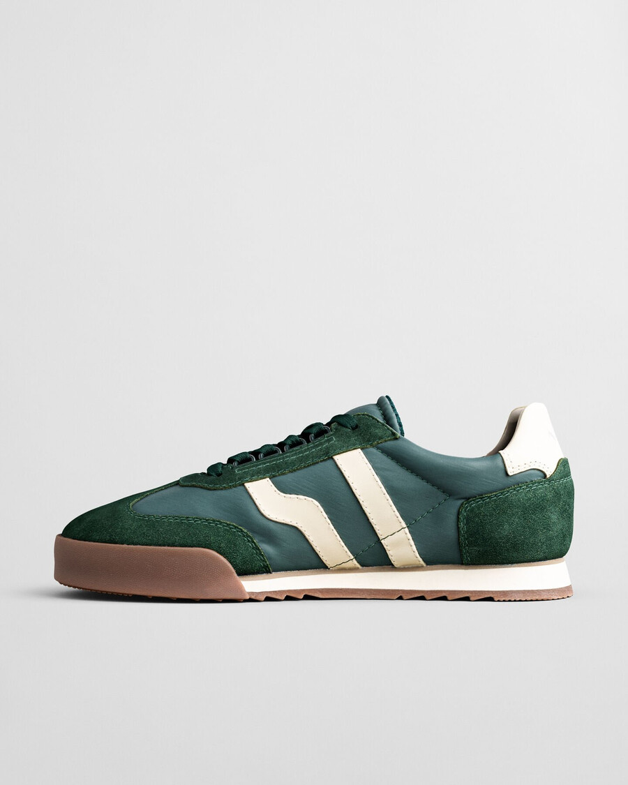 baylle suède sneakers - dennengroen